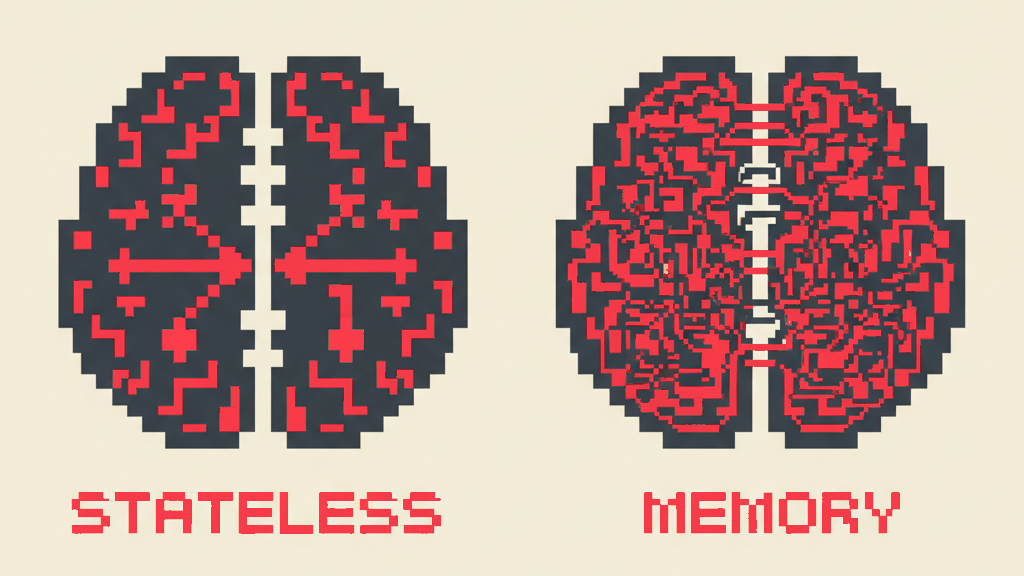 Stateless Is the New Legacy: If Your AI Forgets Everything Between Sessions, You're Rebuilding From Scratch Every Day